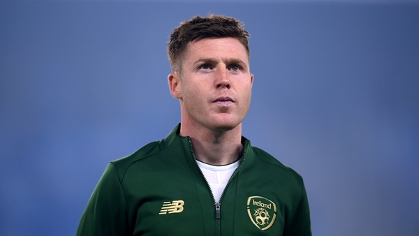 James McCarthy will miss Wednesday's game against Finland