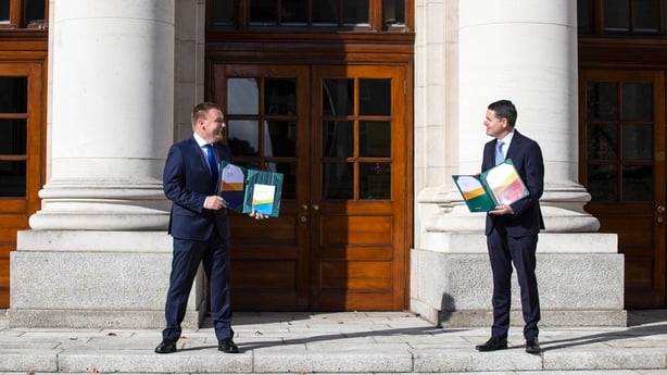 Paschal Donohoe and Michael McGrath