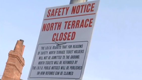 Lansdowne Road North Terrace closure, 2005.