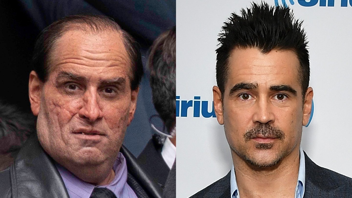 Colin Farrell is unrecognisable on set of new Batman