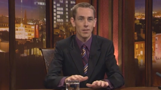 Ryan Tubridy on Tubridy Tonight 2004
