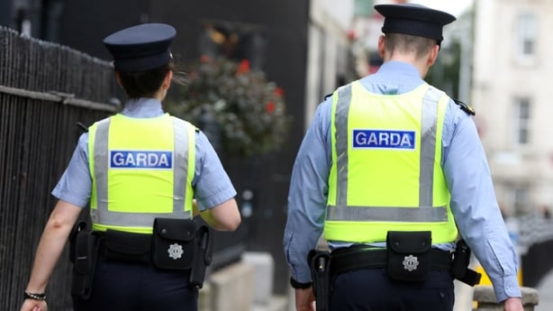 Gardaí in uniform