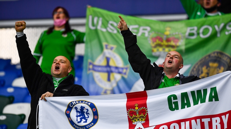 The Irish Football Association has welcomed the decision to continue allowing fans into games at elite level