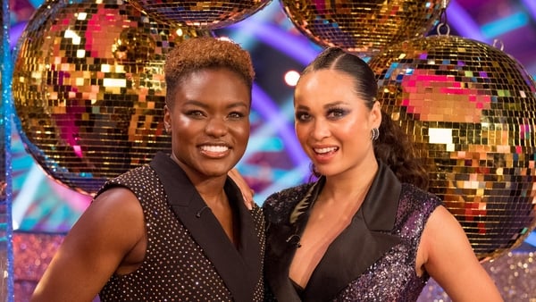 Nicola Adams and Katya Jones