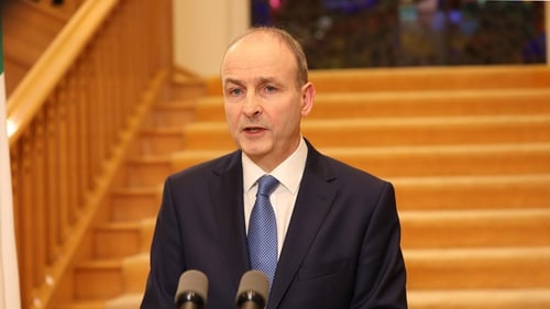 Micheál Martin said the Government's first concern is for survivors of mother-and-baby homes (file pic)