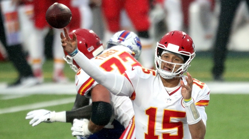 Patrick Mahomes finished with 225 yards and two TDs