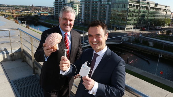 Dr Ross O'Neill, Founding CEO of Neuromod and Dr. Manus Rogan, Chairman of Neuromod and Managing Partner of Fountain Healthcare Partners