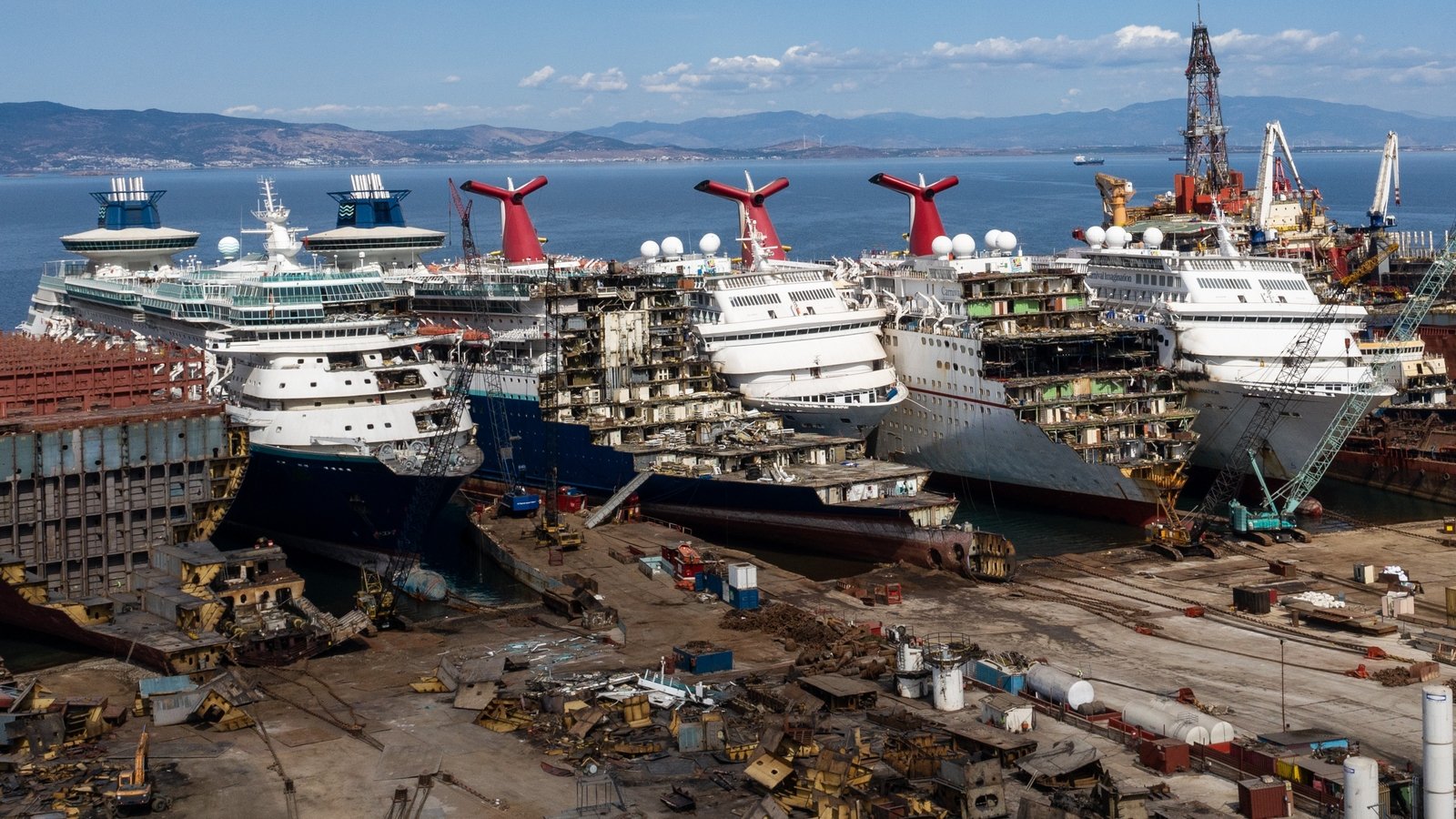 cruise ship graveyard