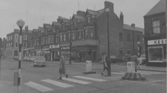 Ranelagh zebra crossing, 1970.