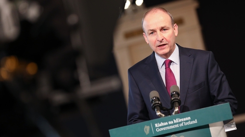 The Taoiseach spoke at Dublin Castle (Pic: RollingNews.ie)