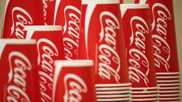 Coca-Cola said it now expects organic revenue growth of 8% to 9% for the full year, compared with a previous forecast of an increase of 7% to 8%