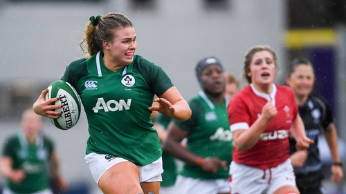 Dorothy Wall during the win over Wales in February