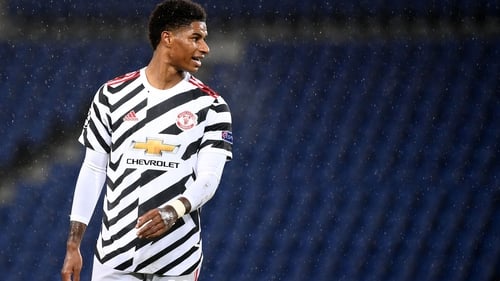 England and Manchester United striker Marcus Rashford led a campaign for schools meals to continue over the mid-term break