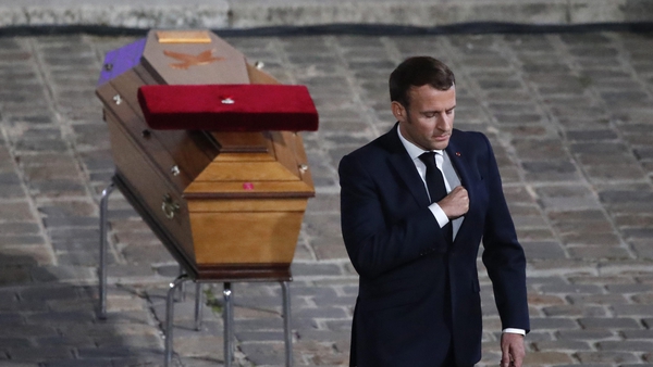 Emmanuel Macron said Samuel Paty was killed 'because Islamists want our future'