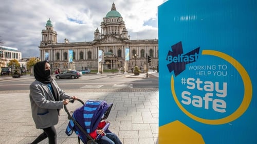 Stormont imposed a range of restrictions last month to halt the rise of the pandemic
