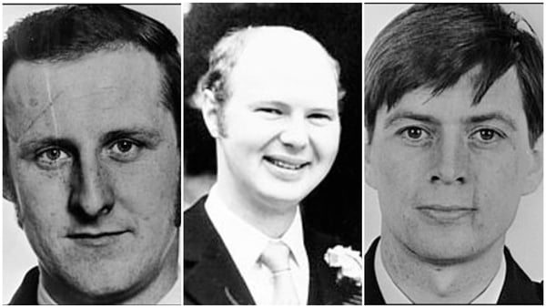 Seargant Sean Quinn, PC Paul Hamilton, and PC Allan McCloy were killed in the bomb blast 38 years ago