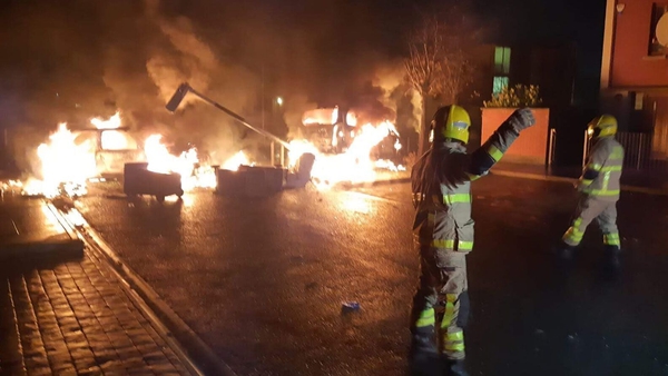 Fire crews dealt with increased number of calls (Pic: @DubFireBridgade)