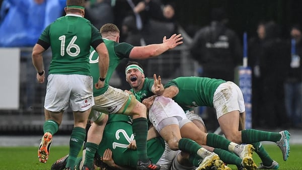 Ireland claimed a late late win in Paris two years ago