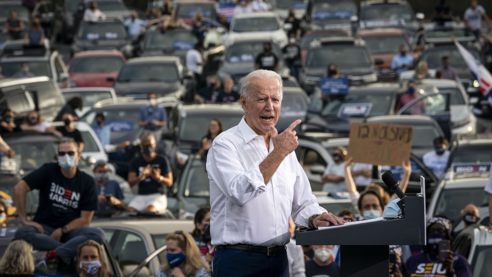 Biden Accuses Trump Of Surrendering To Pandemic 6043