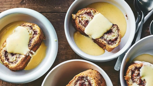 Jam roly poly is always a win.