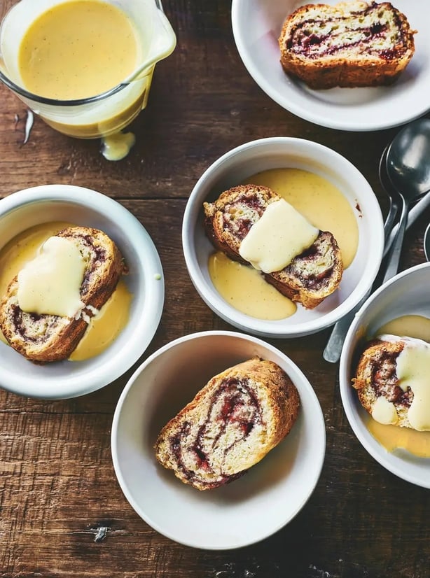 Jam roly poly recipe (Pavilion/Martin Poole/PA)