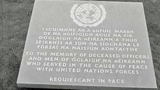 United Nations Memorial at Glasnevin Cemetery