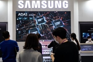Samsung said it remained wary of disruption from the coronavirus pandemic and US-China trade tensions in the short-term