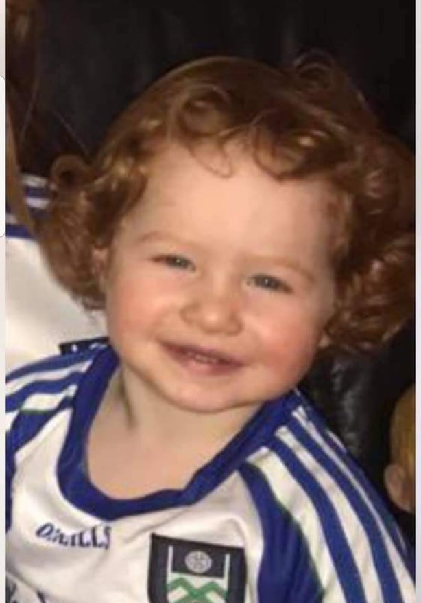 Milly Byrne shortly before her illness