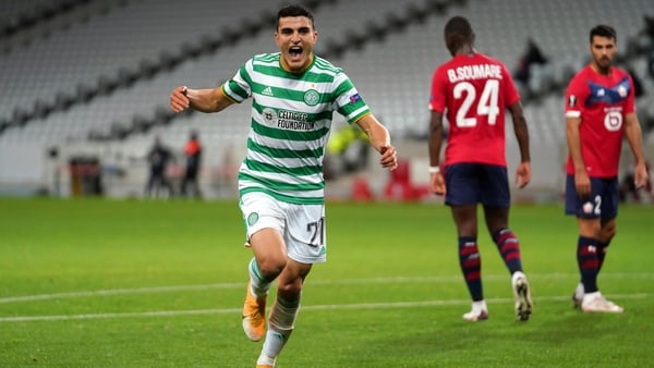 Mohamed Elyounoussi has scored three goals in his last two games for the Bhoys