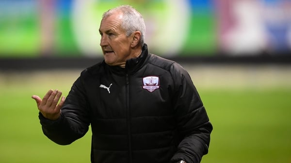 Galway United manager John Caulfield