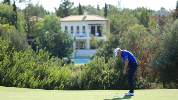Jamie Donaldson leads by a stroke heading into the final round at Aphrodite Hills