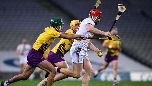 Joe Canning bagged nine points for the winners