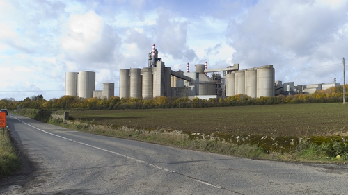 Irish Cement's plant in Platin, Co Meath