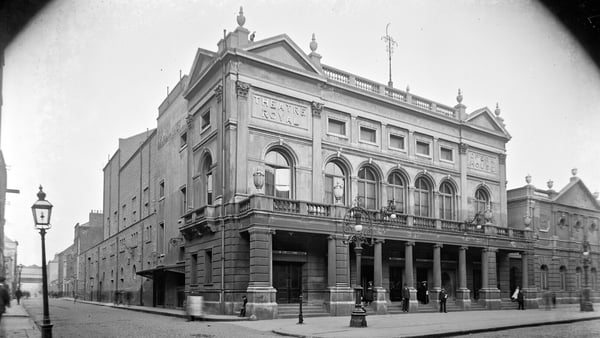 Dublin's Theatre Royal on Hawkins Street in 1912. Photo: National Library of Ireland via Flickr