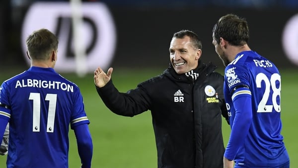 Under Rodgers, the Foxes are in a cup final and remain on course to make the Champions League