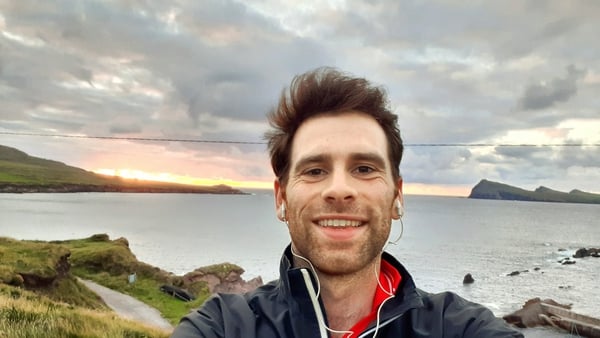 Colm Mac Gearailt: his first run post-lockdown in West Kerry (where most of us would prefer to walk to marvel at the beauty)