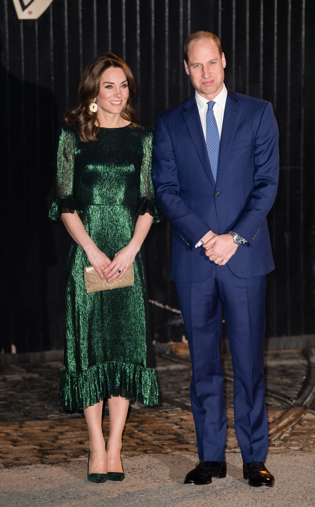 Kate Middleton stuns in dramatic Gucci gown