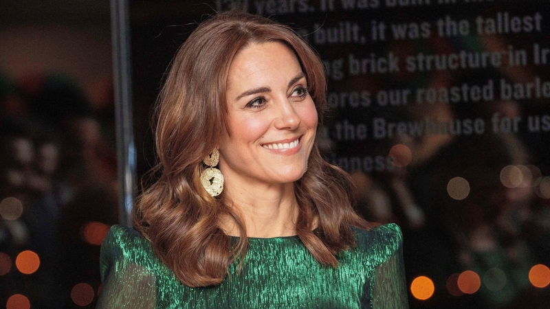 Dress worn by Kate Middleton in Ireland named dress of the decade