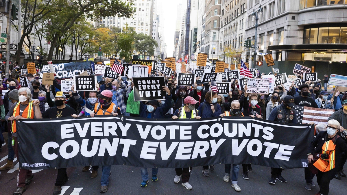 Arrests in Portland, New York on night after US vote Morning Ireland