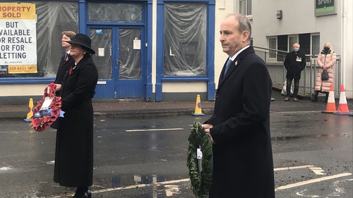 Remembrance service was held in Enniskillen