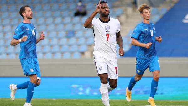 Raheem Sterling's penalty secured a 1-0 win for England over Iceland in Reykjavik in September