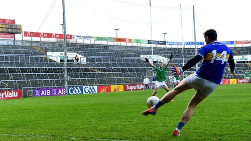 Conor Sweeney kicks a brilliant levelling point for Tipperary
