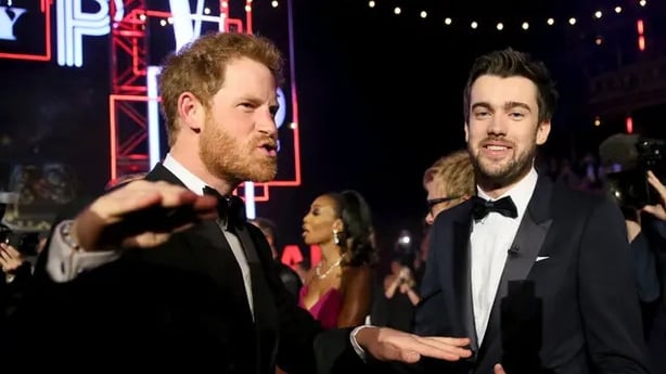Prince Harry and Jack Whitehall