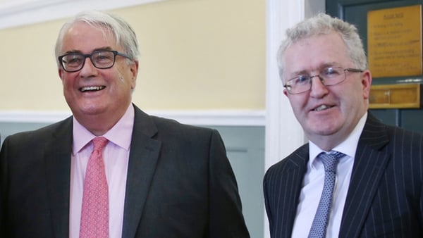 Frank Clarke (left) and Seamus Woulfe (File pic: RollingNews.ie)