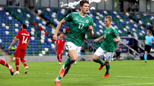 Paddy McNair was on target against Norway in September