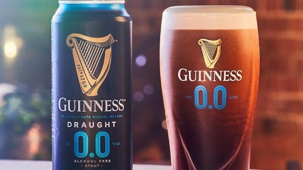 Diageo to invest €30m in brewery to meet soaring demand for Guinness 0.0