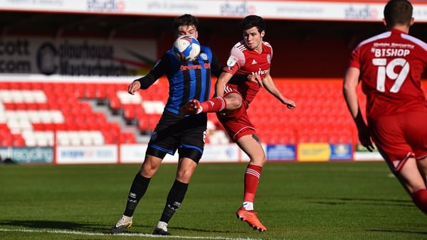 Ryan Cassidy is spending this season on loan at Accrington Stanley