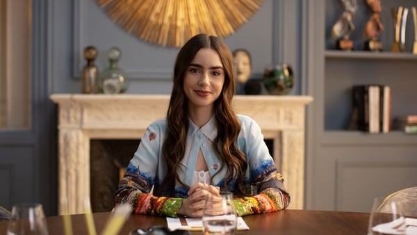 Lily Collins stars in Emily in Paris