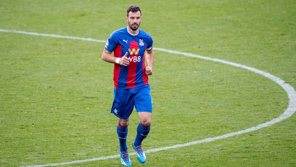 Crystal Palace captain Luka Milivojevic is Serbia's only coronavirus-enforced absentee