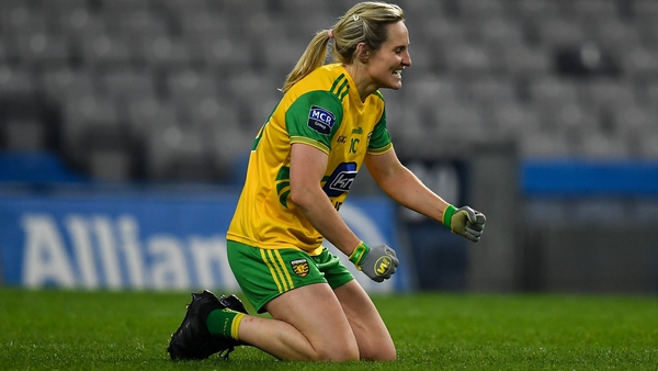 Karen Guthrie scored Donegal's first goal